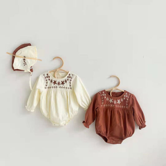 Little Embroidery Rompers